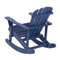 thumbnail image 5 of Glavbiku Rocking Adirondack Chair,Outdoor Patio Furniture for Garden,Blue,Adult, 5 of 9