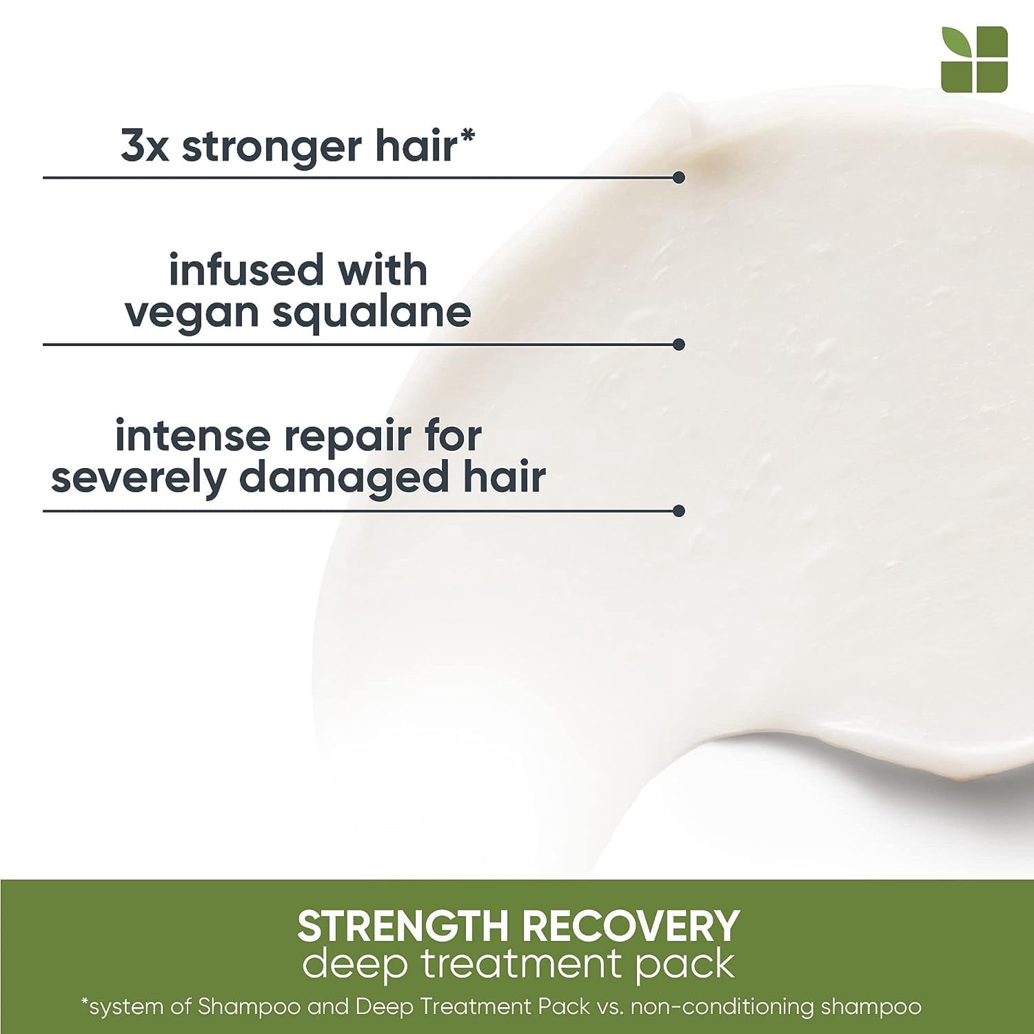 BIOLAGE by Matrix STRENGTH RECOVERY DEEP TREATMENT MASK 3.4 oz
