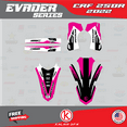 thumbnail image 2 of Kalair GFX Graphics Kit for Honda CRF250R (2022) Evader Series, 2 of 5