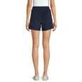 thumbnail image 2 of Time And Tru Women's French Terry Pull-On Shorts, 2 of 5
