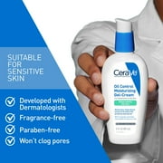 CeraVe Moisturizer Oil Control Gel-Cream Face for Oily Skin with Ceramides 3 fl oz