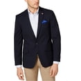 thumbnail image 1 of Ben Sherman Mens Peak Lapel One Button Blazer Jacket, Blue, 40 Long, 1 of 1