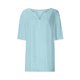 thumbnail image 4 of Conjuntos de trabajo para mujer,Blusa informal de manga corta con cuello en V para mujer, manga 3/4, mezcla de poliéster y elastano, ajuste suave y cómodo, para uso diario, sopatenor, 4 of 7