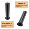 thumbnail image 3 of unbranded Barbell Handlebar Grip Negro De Plástico Con Antideslizante Para Fitness Y, 3 of 8
