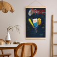 thumbnail image 5 of Adventure Time Wooden Shaft Hanging Poster Home Decor Poster Wall Art Painting For Living Room Bedroom 36"X24", 5 of 7