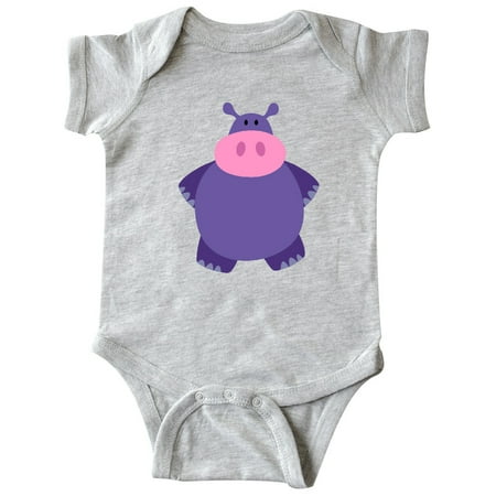 

Inktastic Cute Hippo Hippopotamus Gift Baby Boy or Baby Girl Bodysuit