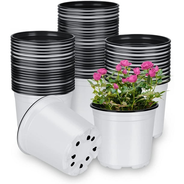 HHHC Plastique Plantes Pépinière Pot/Pots Semis Fleur Plante