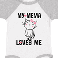 thumbnail image 4 of Inktastic My Mema Loves Me Girls Girls Baby Bodysuit, 4 of 5