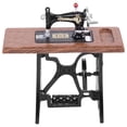 thumbnail image 2 of MesaSe Sewing Machine 1 12 Sewing Machine Wood Metal Children Toy Doll Decoration, 2 of 8