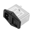 thumbnail image 4 of Solder Lug Terminals IEC 320 C14 Filter + Boat Switch + Fuse Holder, 4 of 10