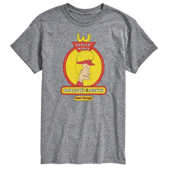 Beavis & Butthead - Employee Of The Month Beavis - Men's Short Sleeve Graphic T-Shirt