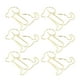 thumbnail image 5 of Clips de papel dorados, mini clips de papel de metal duradero a prueba de herrumbre descoloridos ampliamente utilizados para la escuela ANGGREK AH1217, 5 of 8