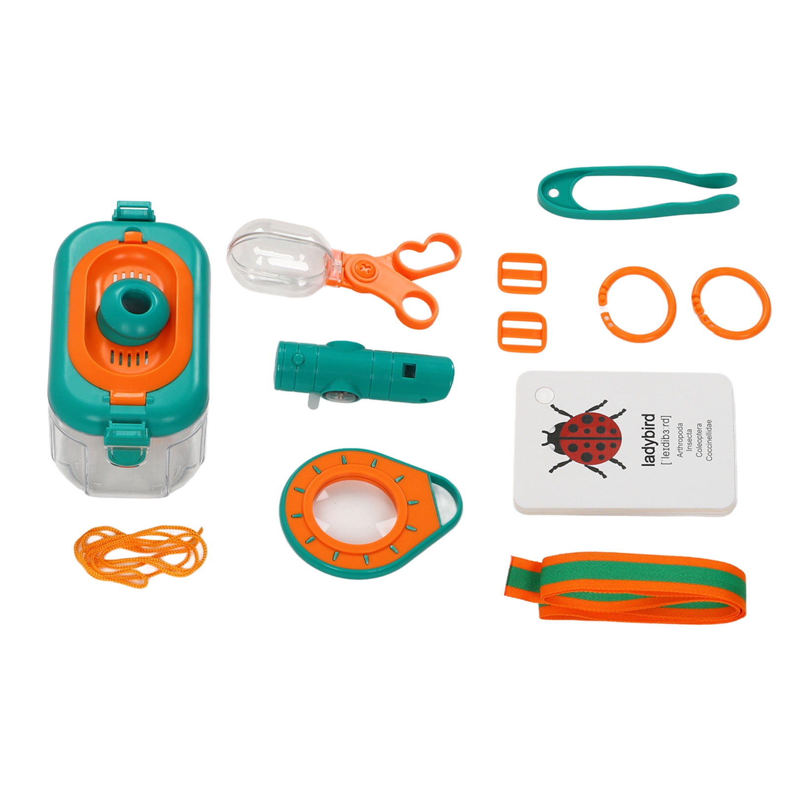 Nature Explorer Bug Catcher Kit and Outdoor Insect Collection Adventure Playset with Backyard Critter Observation Case and Magnifying Glass for Kids STEM Learning Set