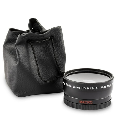 Ultimaxx 0.43x Wide Angle Lens Attachment Filter with Detachable Macro - 58mm