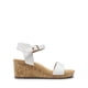thumbnail image 2 of Sandalia DREAM PAIRS NINI-8 Blanca con Cuña de 7.5 cm Talla 6.5, 2 of 7