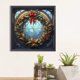 thumbnail image 3 of Pintura de diamante 5D DIY Taladro redondo completo Guirnalda de Navidad Kit de vidrieras Decoración FLhrweasw  Nuevo, 3 of 9