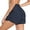 B-Navy Blue, variant on RELLECIGA Women's High Waisted Swim Shorts with Pockets UV Sun Protection Board Shorts