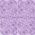 thumbnail image 1 of Ahgly Company Machine Washable Indoor Square Transitional Medium Orchid Purple Area Rugs, 4' Square, 1 of 7