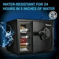 thumbnail image 4 of SentrySafe SFW082ET Fire-Resistant Safe and Waterproof Safe with Digital Keypad 0.82 Cu. ft., 4 of 6