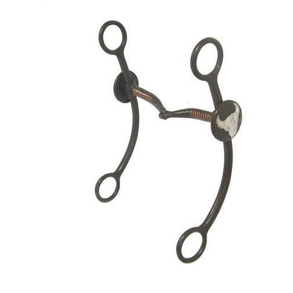 AJ Tack Snaffle Long Shank Bit