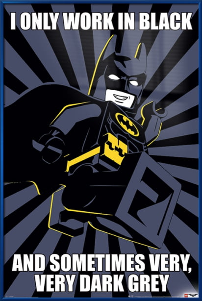 lego batman dark grey