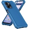 thumbnail image 2 of For BLU View Speed Ultra 5G B1660V Shockproof Hybrid Cell Phone Cover Case - Tough Blue, 2 of 6