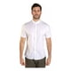 thumbnail image 2 of Camisa Manga Corta Hombre Casual Cuello Mao Stretch Blanca, 2 of 8