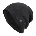thumbnail image 1 of Unisex Chunky Knit Hat Windproof Knitted Beanie Hats for Outdoor Sports, 1 of 5