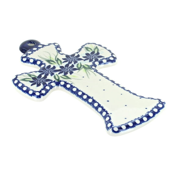 Blue Rose Polish Pottery Sierra Cross