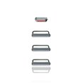 thumbnail image 1 of Boutons Rigides de Remplacement (Puissance/volume/vibrateur) pour Apple iPhone 6 / 6+ Plus - Gris Cosmique, 1 of 3