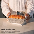 thumbnail image 6 of Thyme & Table, 9" Loaf Pan Ceramic - Dot, 6 of 11