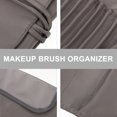thumbnail image 6 of Troglfold Makeup Brush Holder Organizer Brushes Rolling Case Pouch Holder Cosmetic Bag, 6 of 10