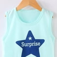 thumbnail image 3 of Akiihool Baby Bodysuits Unisex Baby Bodysuit, Organic Cotton Short Sleeve Clothes, Ultra Soft Newborn Essentials for Boys & Girls (Light Blue,3-6 Months), 3 of 3