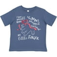thumbnail image 3 of Inktastic I Have Small Hands, but My Papas Wrapped Around My Little Finger Boys or Girls Toddler T-Shirt, 3 of 5