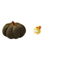 thumbnail image 1 of Cojín decorativo de calabaza de Halloween con estatua de serpiente. Escultura suave para decoración del hogar, ideal para sala de estar, dormitorio u, 1 of 8