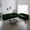 Green, variant on Sofa Set of 2 Chenille Couch, 2+3 Seater Sofa Set Deep Seat Sofa, Modern Sofa Set for Living Room (Blue)