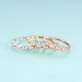 thumbnail image 7 of Marquise Wedding Band 1.2mm, Gold, Silver or Rose Gold Moissanite Ring, 7 of 7