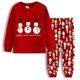 thumbnail image 1 of Pijamas para niños y niñas, conjunto de ropa de algodón con sombrero de Navidad, ropa de dormir larga, 1 of 2