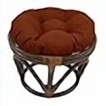 thumbnail image 3 of Coussin Repose-Pieds Capitonné Rond en Polyester Filé de 18 Po, 3 of 3