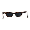 thumbnail image 3 of Womens Mod Squared Cat Eye Sunglasses Tortoise Black, 3 of 4