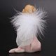 thumbnail image 5 of Flower Fairy Statue Angel Ornaments, Synthetic Resin Fairy Sitting Statue with Wings, Home Desktop Garden Decor, 5 of 5