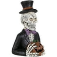 thumbnail image 4 of Northlight LED Lighted Skeleton with Jack-O-Lantern Halloween Decoration - 23.5", 4 of 9
