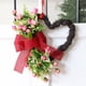 thumbnail image 5 of Yunuuuoa Valentine's Day Heart Wreath with Bow Door Hanging Decoration, Artificial Foliage Home Decor for Indoor Outdoor Front Door Window Wall Party Wedding Seasonal Festive Gift, 5 of 8