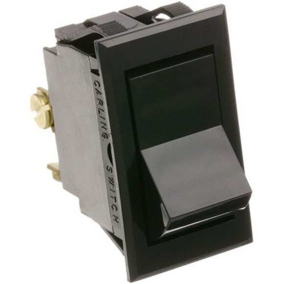 Hatco HAT02.19.015.00 Bornes DPST Interrupteur à Bascule Convient aux Trous de 7/8 x 1 1/2 Po
