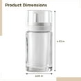 thumbnail image 2 of 2 Pcs Glass Oil Bottles,Topboutique Glass Soy Sauce Bottle,Leakproof Oil Dispenser,Kitchen Sauce Holders for Kitchen Restaurants,3.4oz (100ml), 2 of 6