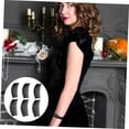 thumbnail image 3 of FRCOLOR 6Pcs Wedding Hairpin Assorted Color Flower Shape Easy to Insert for Women Party, 3 of 6