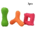thumbnail image 2 of Dog Teething Toy Latex: 3PCS Squeaky Dog Toothbrush Stick Pet Tooth Cleaning Toy, 2 of 7