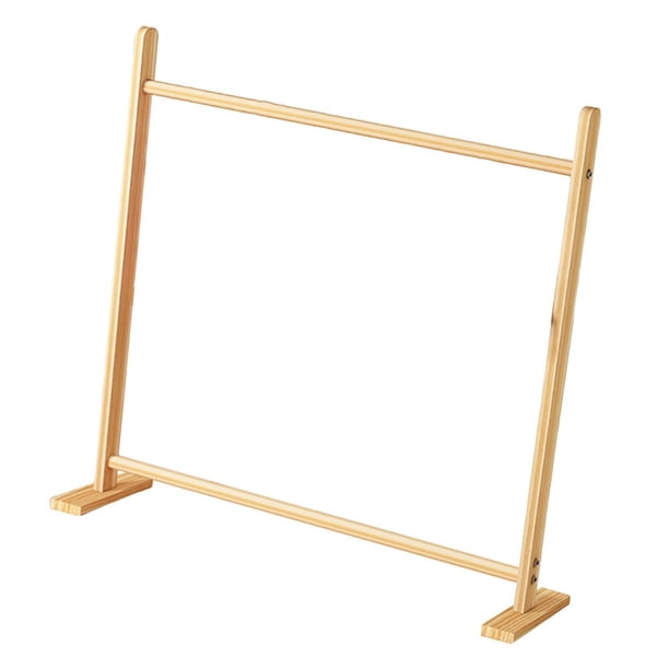 Perchero de madera para ropa para mascotas, organizador de almacenamiento estable, perchero compacto para mascotas, perchero para perros y gatos para