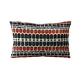 thumbnail image 5 of Plutus Brands Red, Blue Harmony Border Luxury Throw Pillow-Size:22" x 22", 5 of 9