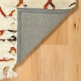 thumbnail image 2 of Linon Ibiza Zig Tapis Tufté à la Main en Microfibre Polyester 8'x10 Pieds Ivoire, 2 of 5